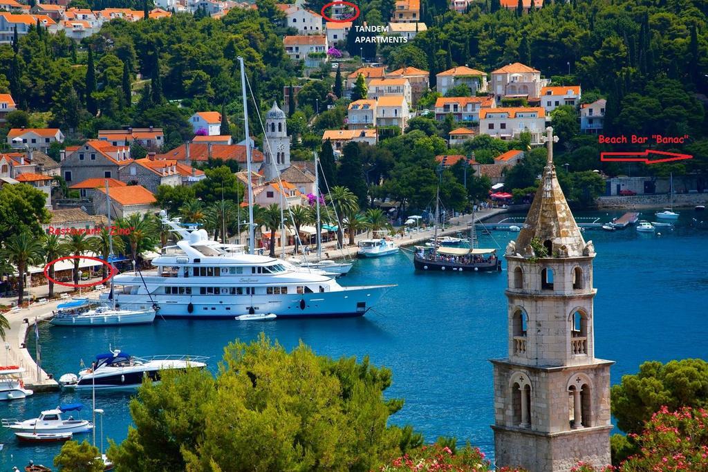Tandem Apartments With Swimming Pool Cavtat Eksteriør bilde